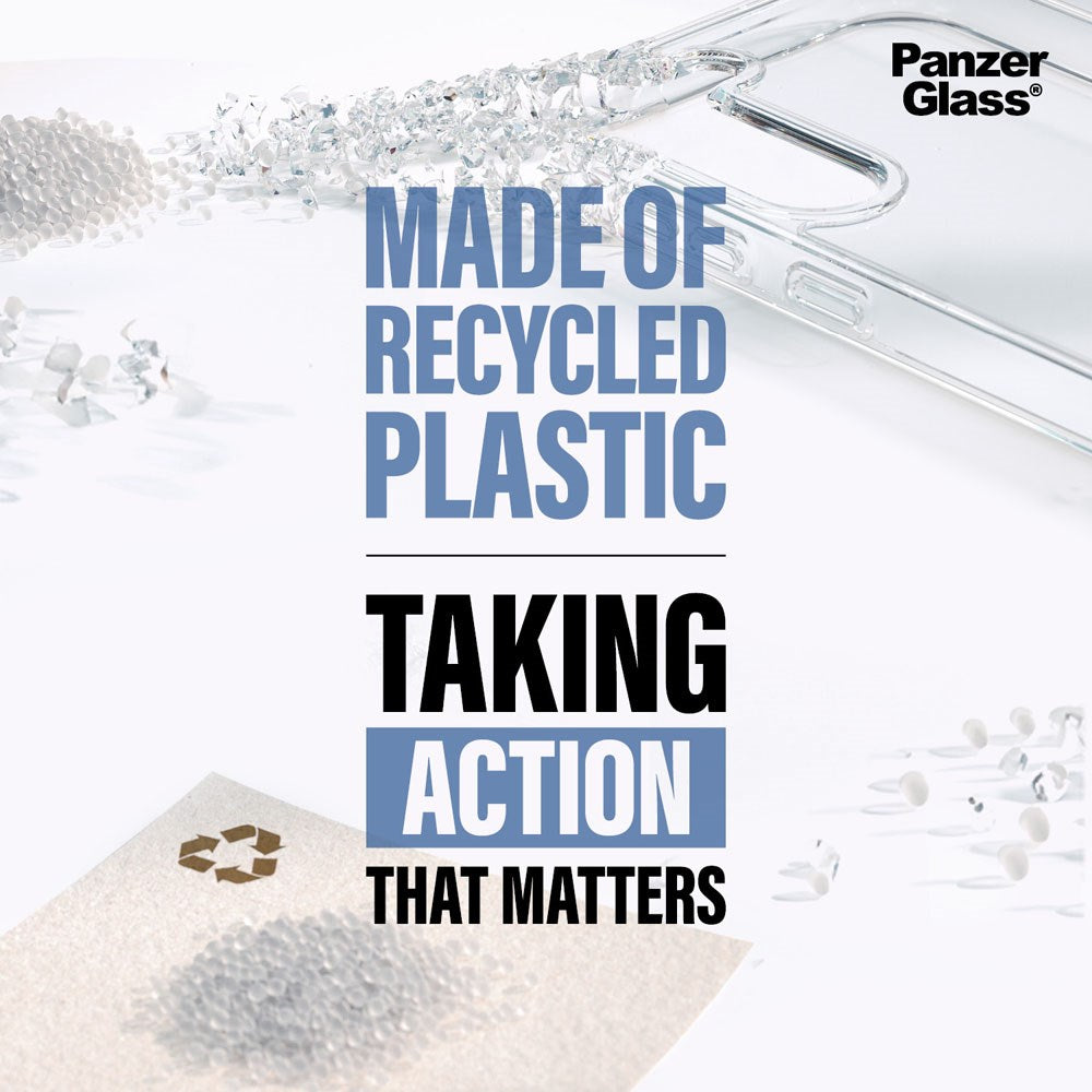 iPhone 16 Plus PanzerGlass 2-i-1 Bundle w. EasyAligner - Screen Protector (UWF) / Camera Protection - Transparent / Black