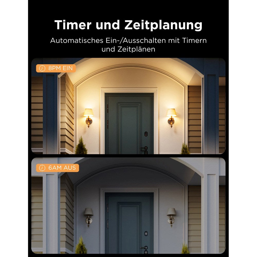 Govee Wi-Fi & Bluetooth Smart Light Bulb 450lm - 2 pcs. - White