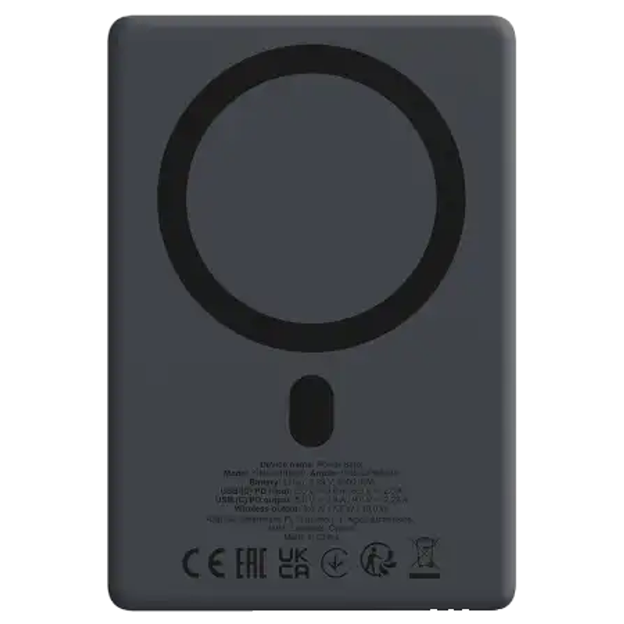Canyon OnPower 500 5000 mAh PowerBank - MagSafe Compatible - Black