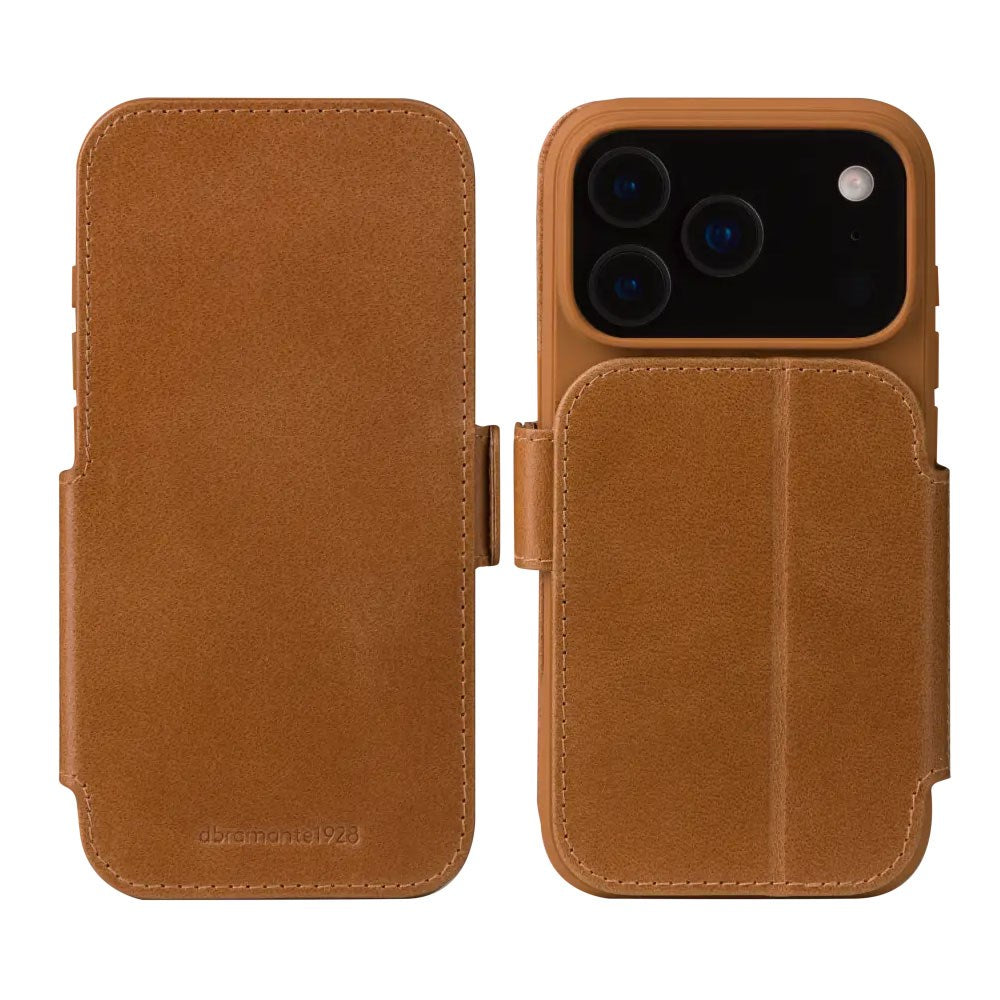 iPhone 17 Pro dbramante1928 Copenhagen Flip Case - Tan