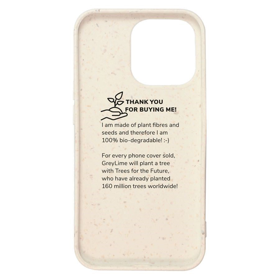 iPhone 13 Pro GreyLime 100% Plant-based Case - Beige - Buy a Case & Plant a Tree