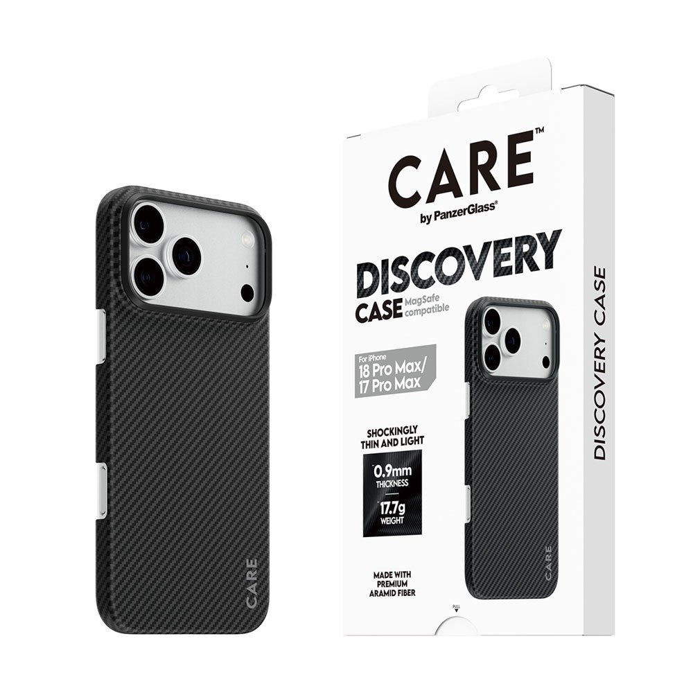 iPhone 18 Pro Max / 17 Pro Max CARE by PanzerGlass Crossfire Case - MagSafe Compatible - Black