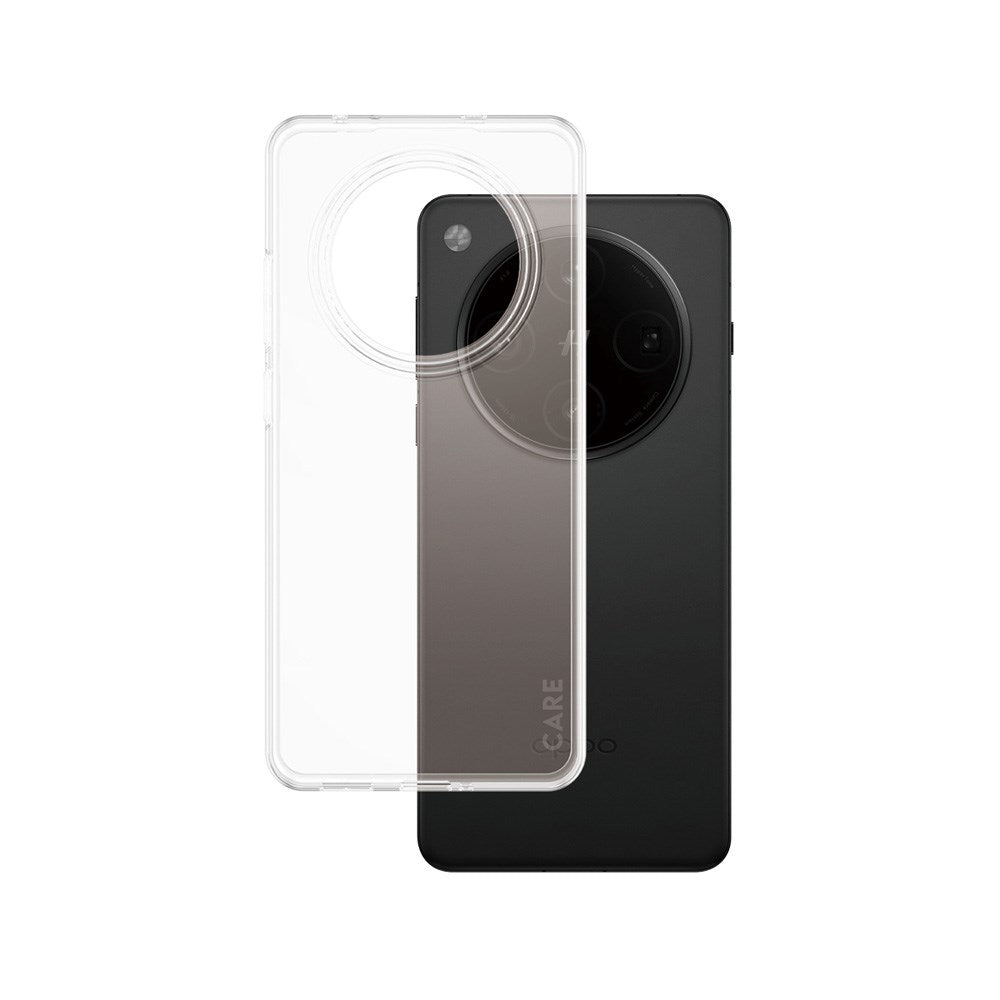CARE by PanzerGlass Oppo A5x (4G) Fashionable Transparent X-Ray Soft Basic Case - Transparent