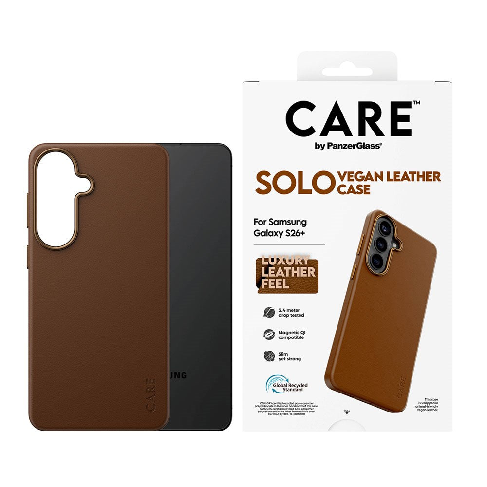 Samsung Galaxy S26+ (Plus) CARE by PanzerGlass SOLO Case - Brown