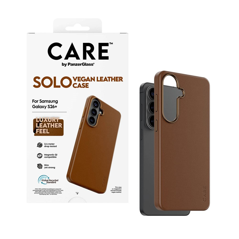 Samsung Galaxy S26+ (Plus) CARE by PanzerGlass SOLO Case - Brown