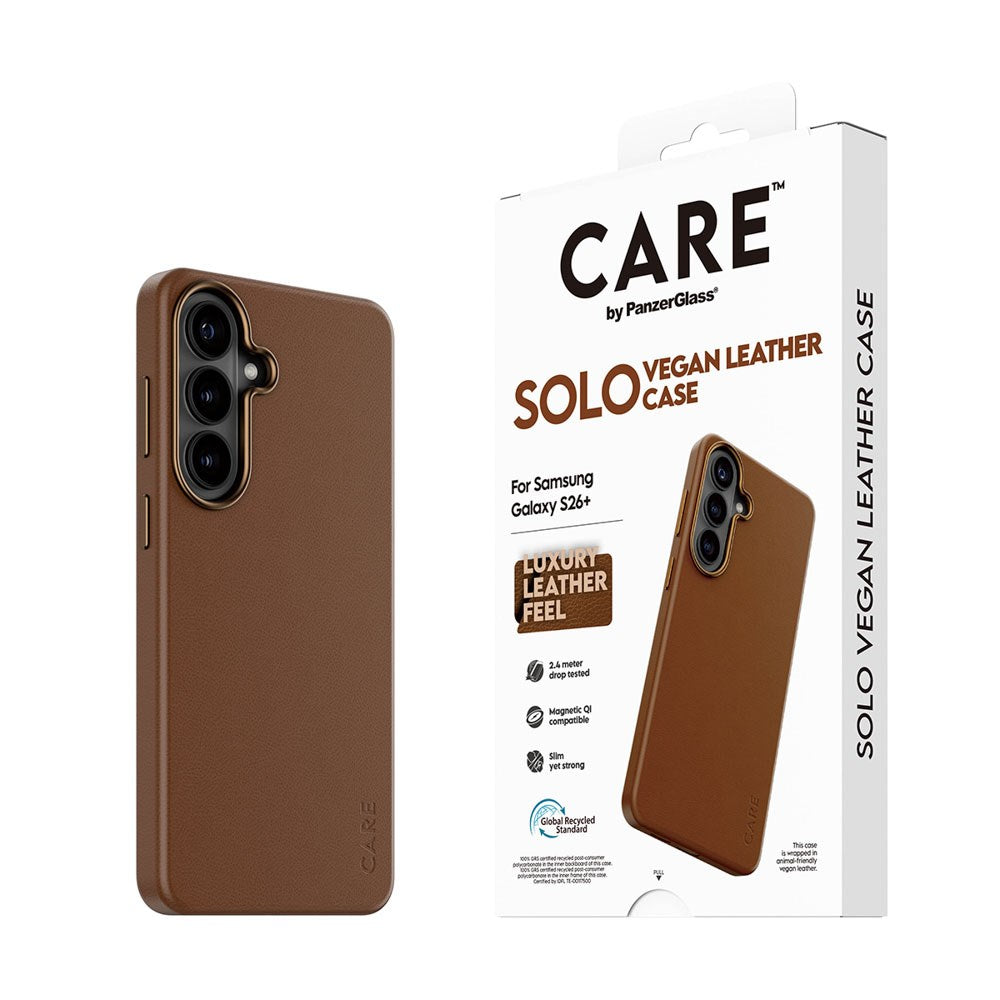 Samsung Galaxy S26+ (Plus) CARE by PanzerGlass SOLO Case - Brown