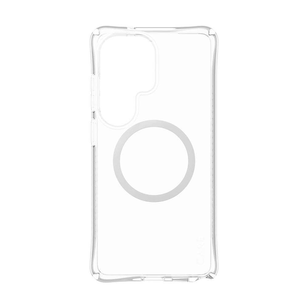 Samsung Galaxy S26 Ultra CARE by PanzerGlass Fashionable Samba Case - Qi Compatible - Transparent
