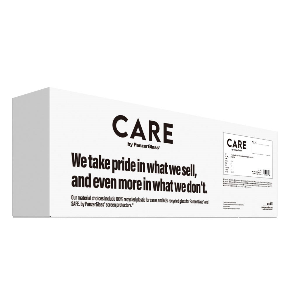 iPhone 17e / 16e CARE by PanzerGlass Fashionable Samba Case - MagSafe Compatible - Transparent