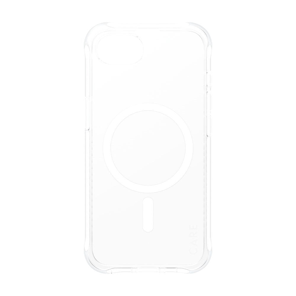 iPhone 17e / 16e CARE by PanzerGlass Fashionable Samba Case - MagSafe Compatible - Transparent