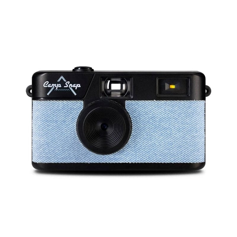 Camp Snap Screenless Digital Camera - 8 Megapixels - Rechargeable - Denim