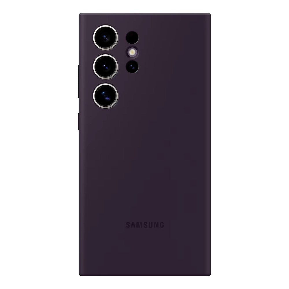 Original Samsung Galaxy S24 Ultra Silicone Case - Purple (EF-PS928TEEGWW)