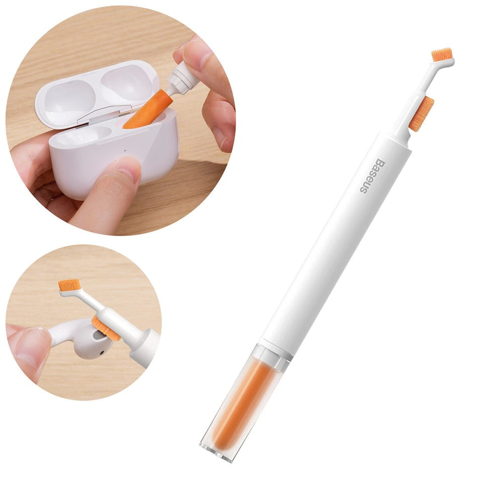 Baseus Cleaning Brush for Headsets & Earphones - White