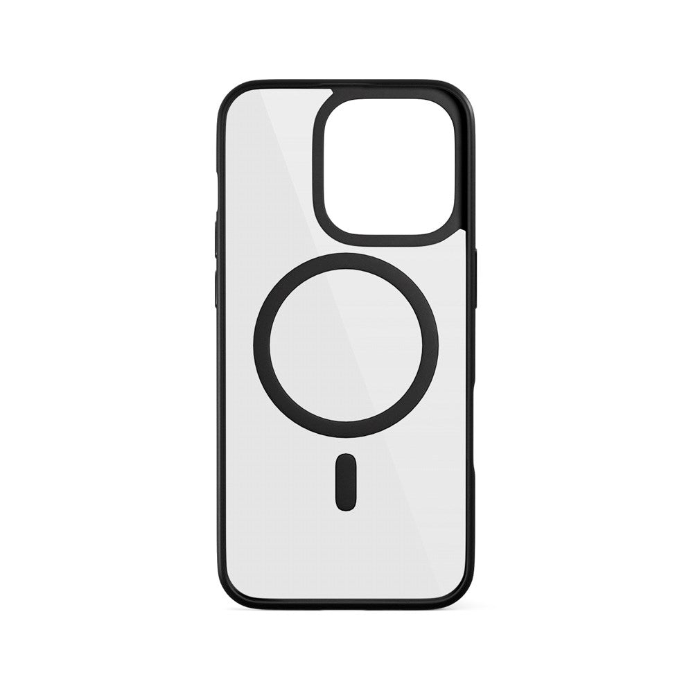 Epico iPhone 16 Pro Max Mag+ Hero Case - MagSafe Compatible - Transparent / Black