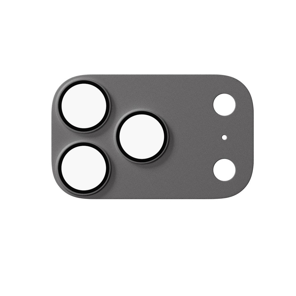 iPhone 18 Pro Epico Aluminium Camera Lens Protector - Black