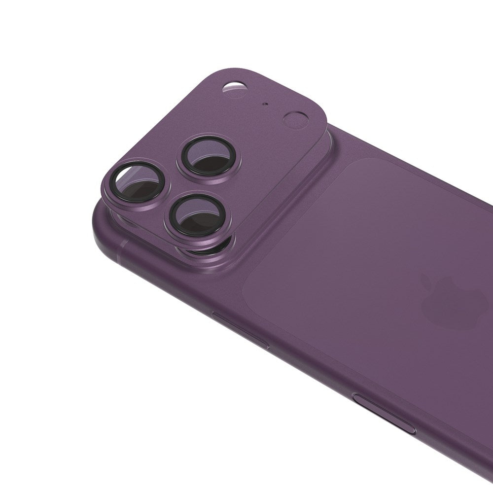 iPhone 18 Pro Max Epico Aluminium Camera Lens Protector - Purple