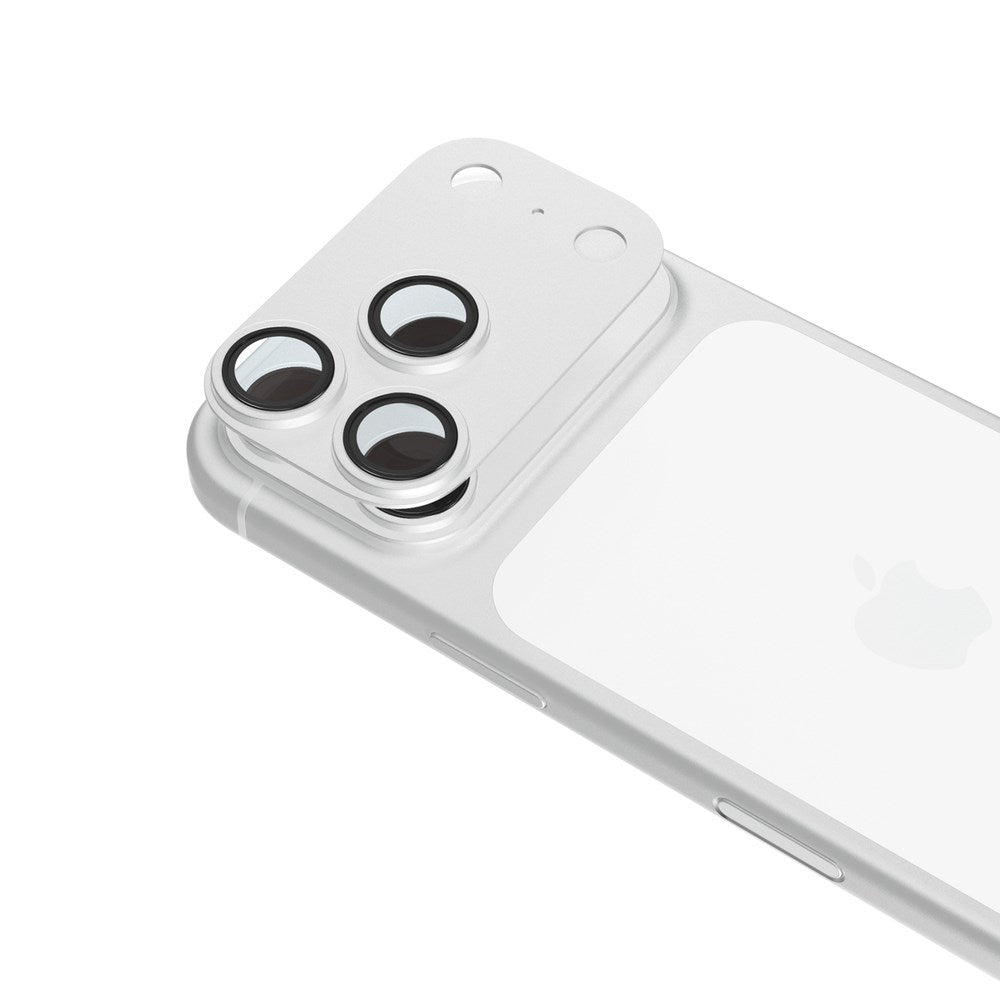 iPhone 18 Pro Max Epico Aluminium Camera Lens Protector - Silver