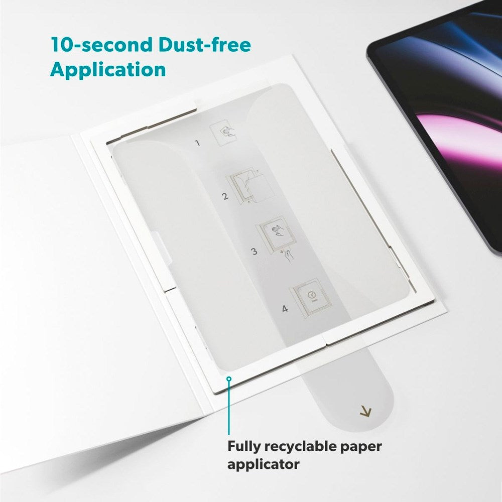 iPad Mini (2024 / 2021) Epico Screen Protector Glass with Installation Frame - Transparent