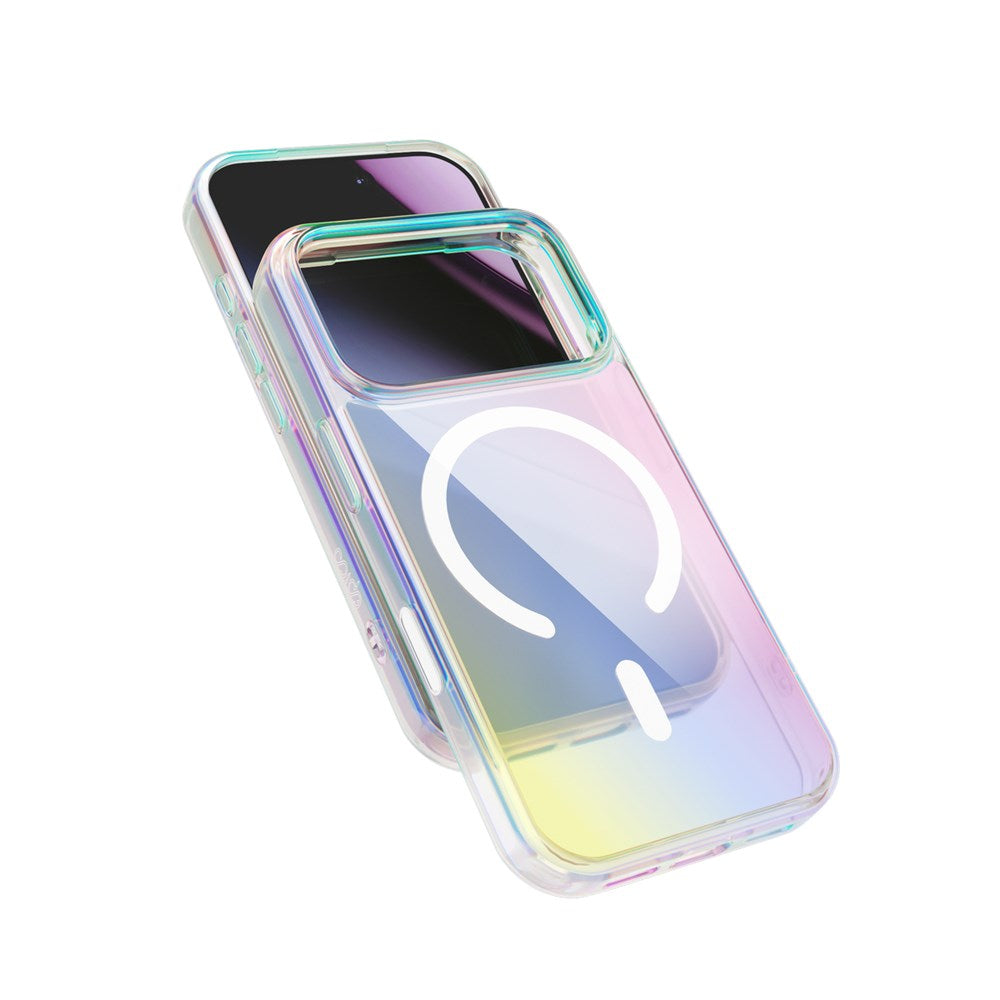 iPhone 18 Pro / 17 Pro Epico Holographic Hero Mag+ Case with Camera Protection - MagSafe Compatible - Holographic