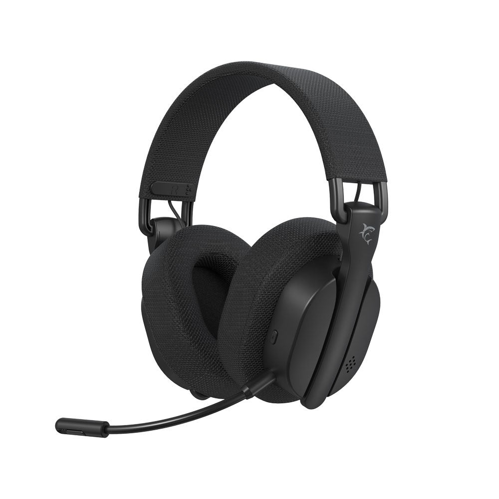 White Shark FIRECREST Wireless Over-Ear Gaming Headset - Black