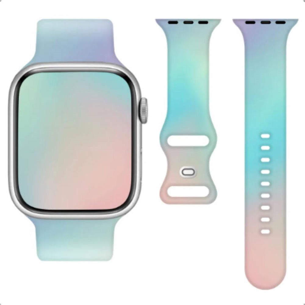 Apple Watch (42/44/SE/45/46/49mm) Telcon Silicone Strap - Mint