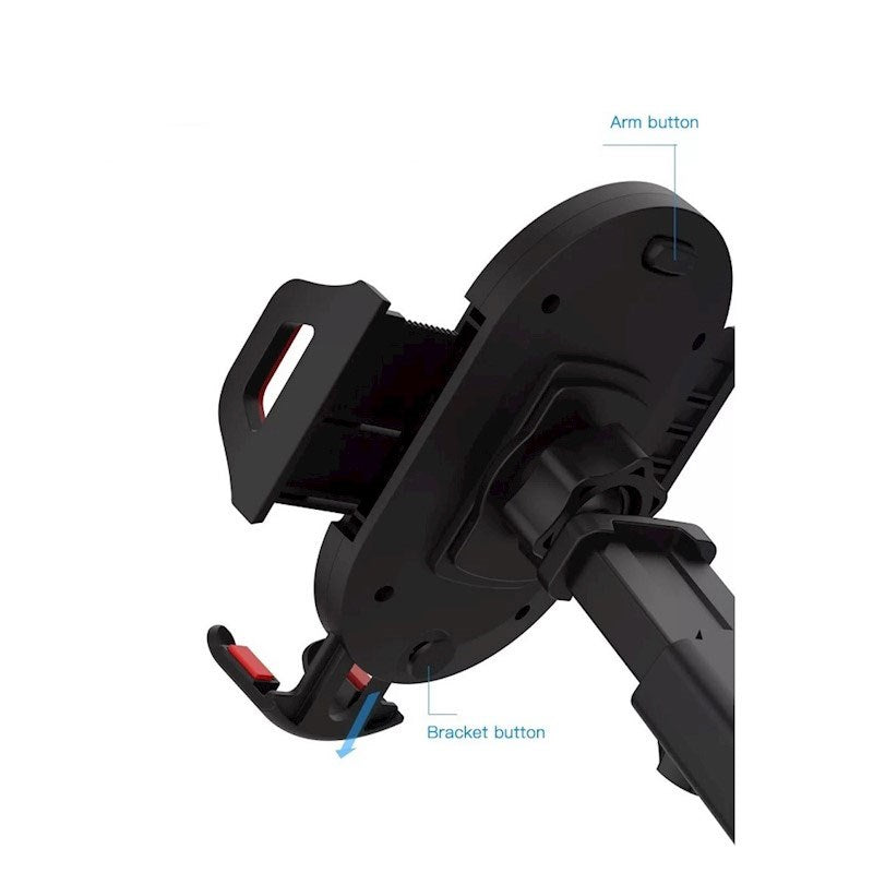 XO C39 Universal Car Phone Holder - Suction Cup for Dashboard - Black