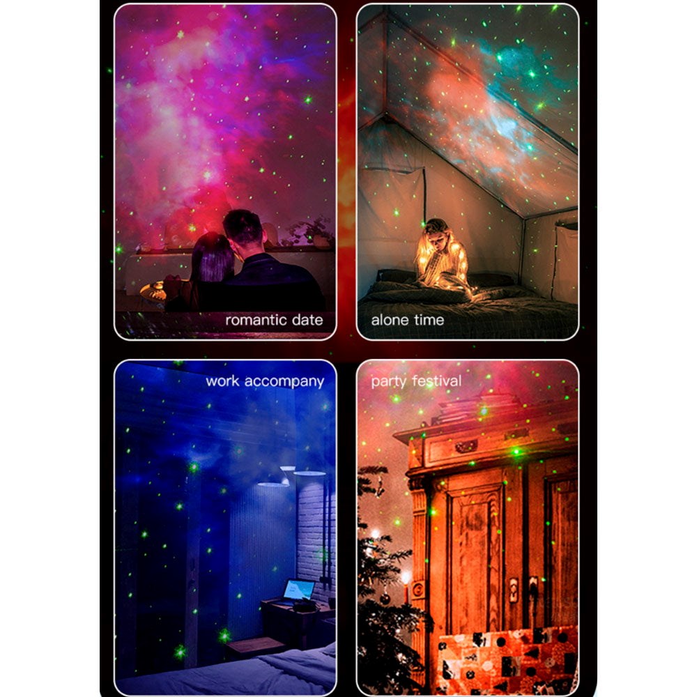 XO Astronaut Star Projector Lamp - LED - White