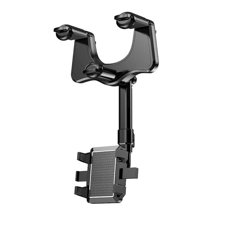 XO C115 Car Mobile Holder - Rearview Mirror Mount - Black