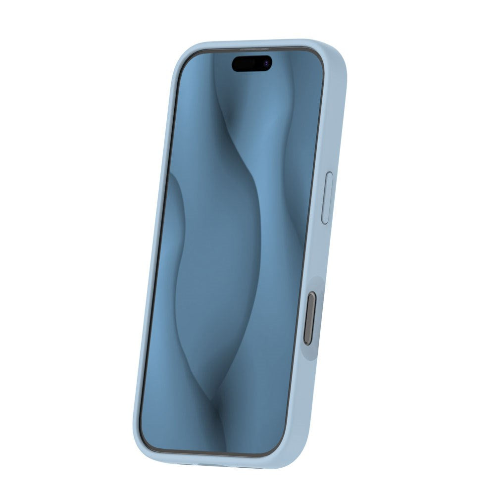 iPhone 12/12 Pro Silicone Thin Case - MagSafe Compatible - Light Blue