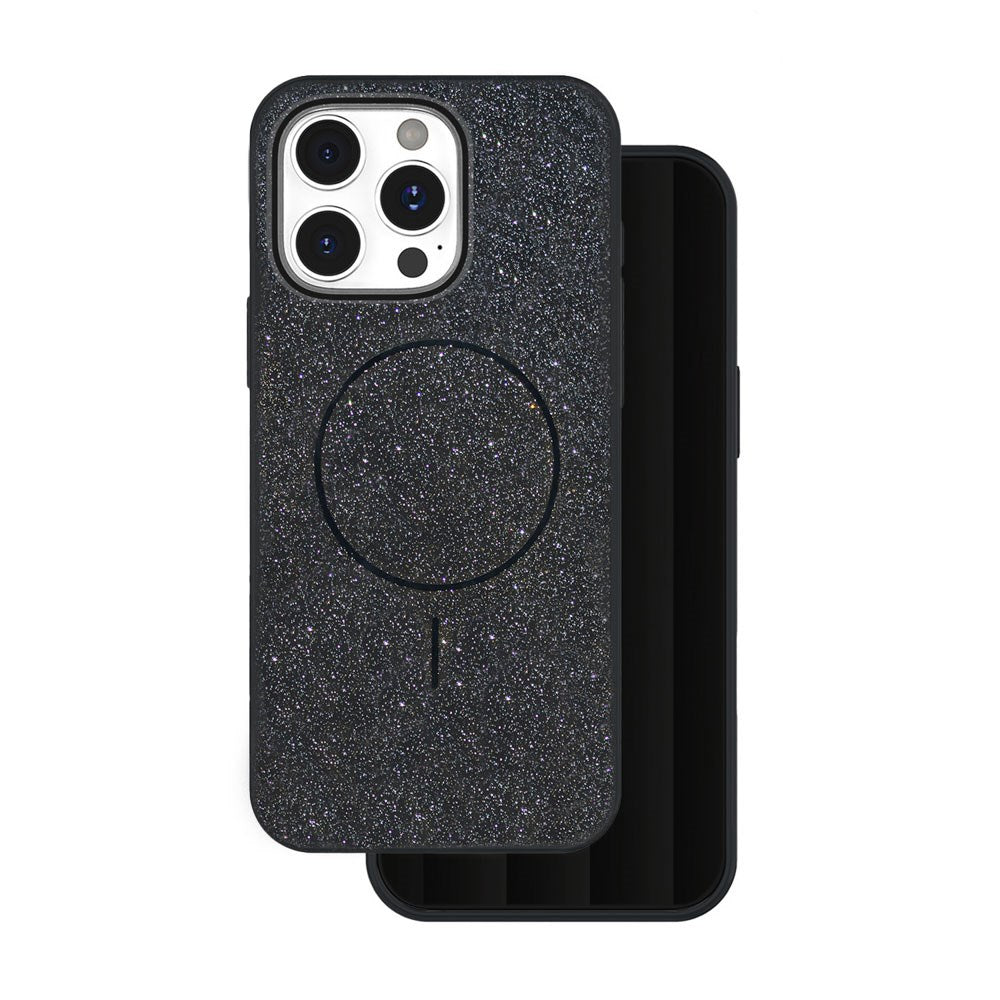 iPhone 16 Pro TFO Glitter Thin Case - MagSafe Compatible - Black