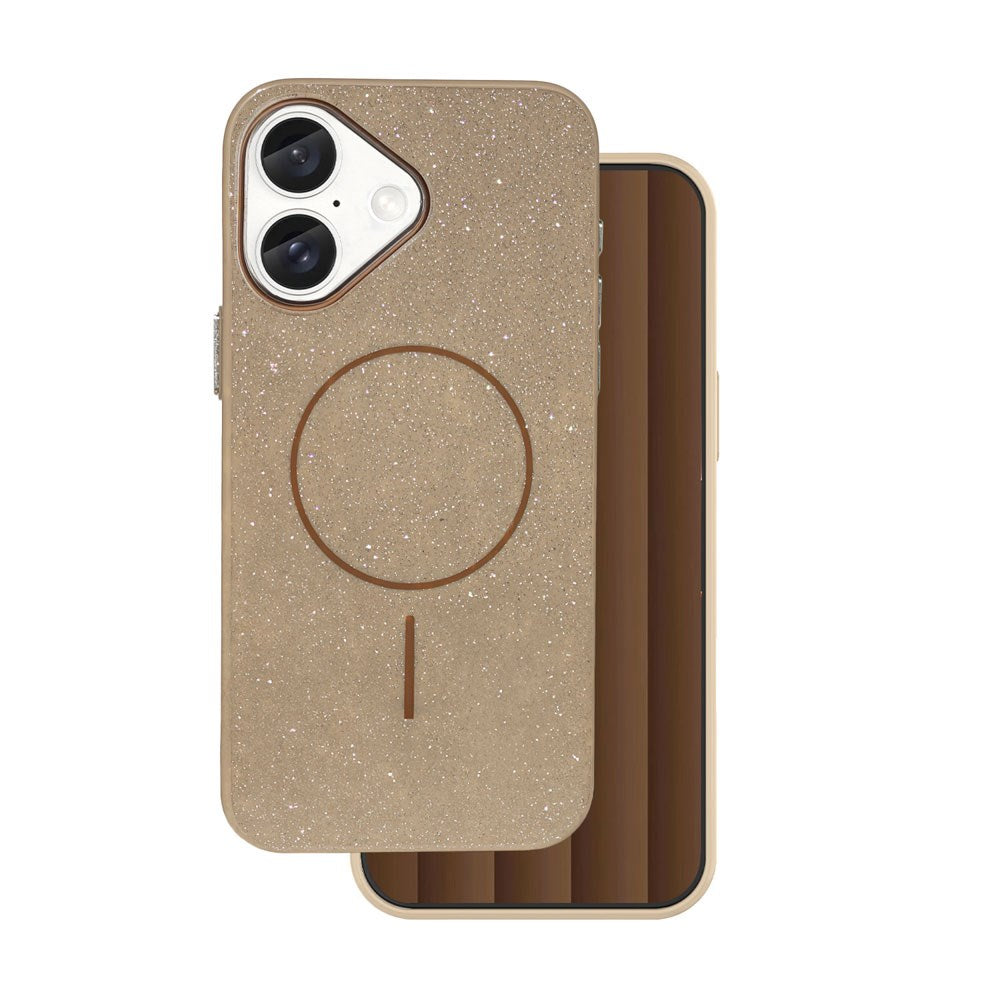 iPhone 17 Pro TFO Glitter Thin Case - MagSafe Compatible - Brown