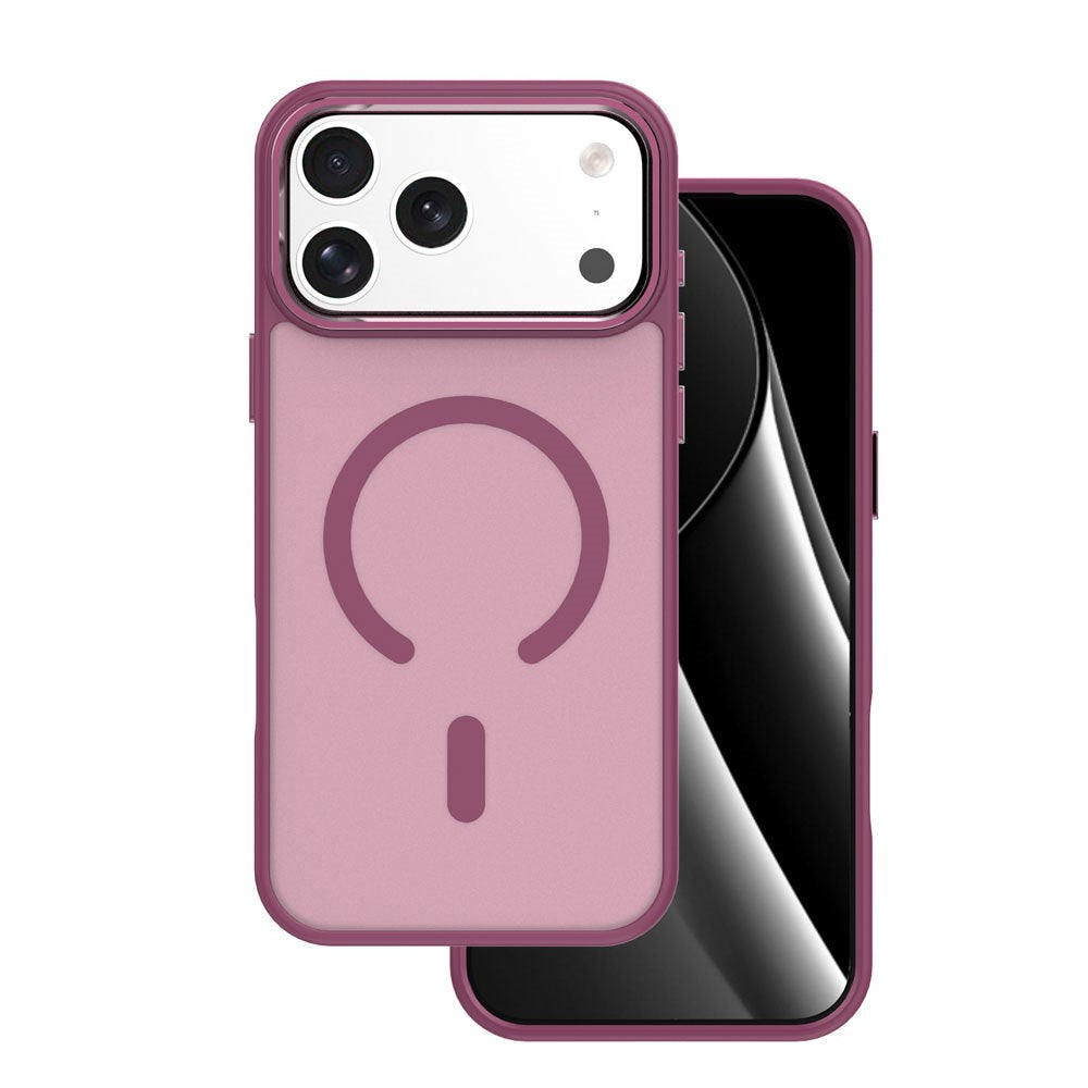 iPhone 17 TFO Frozen Hybrid Case - MagSafe Compatible - Red