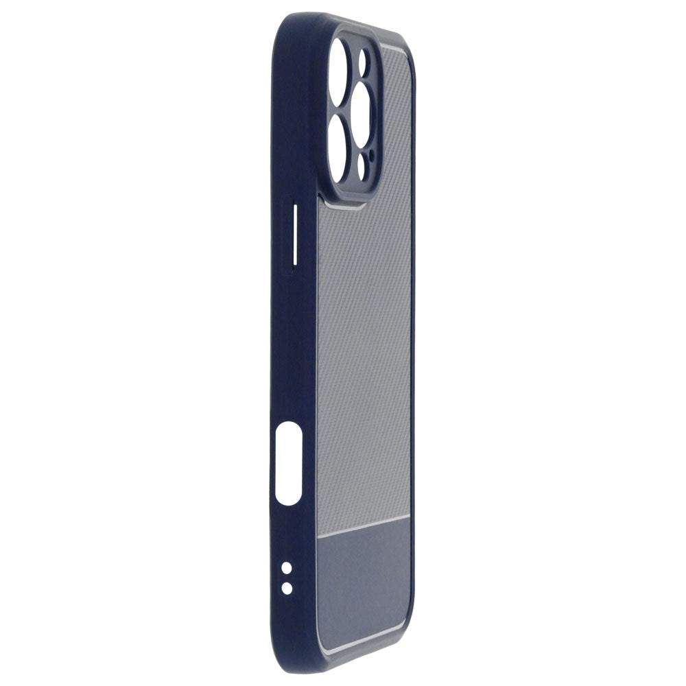 iPhone 16 Pro TFO Simple Carbon Case - Blue