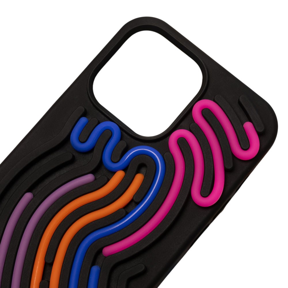 iPhone 16 Pro Max TFO DIY Snake Silicone Case - Black