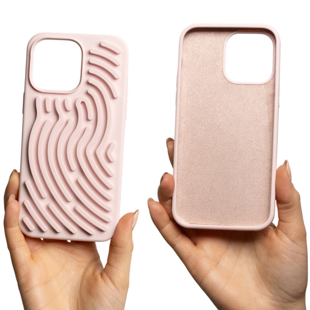 iPhone 16 Pro Max TFO DIY Snake Silicone Case - Pink
