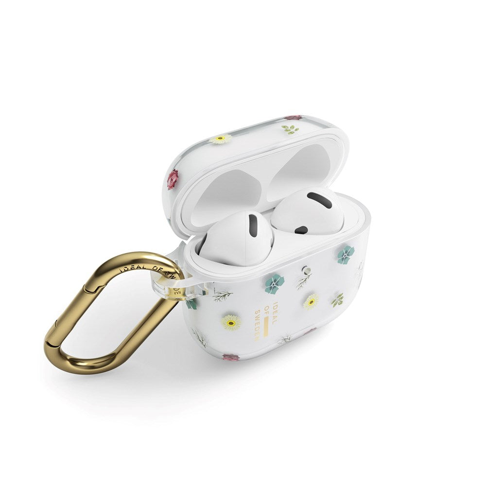 iDeal of Sweden AirPods Pro (1st & 2nd Gen.) Clear Case with Carabiner Hook - Petite Floral