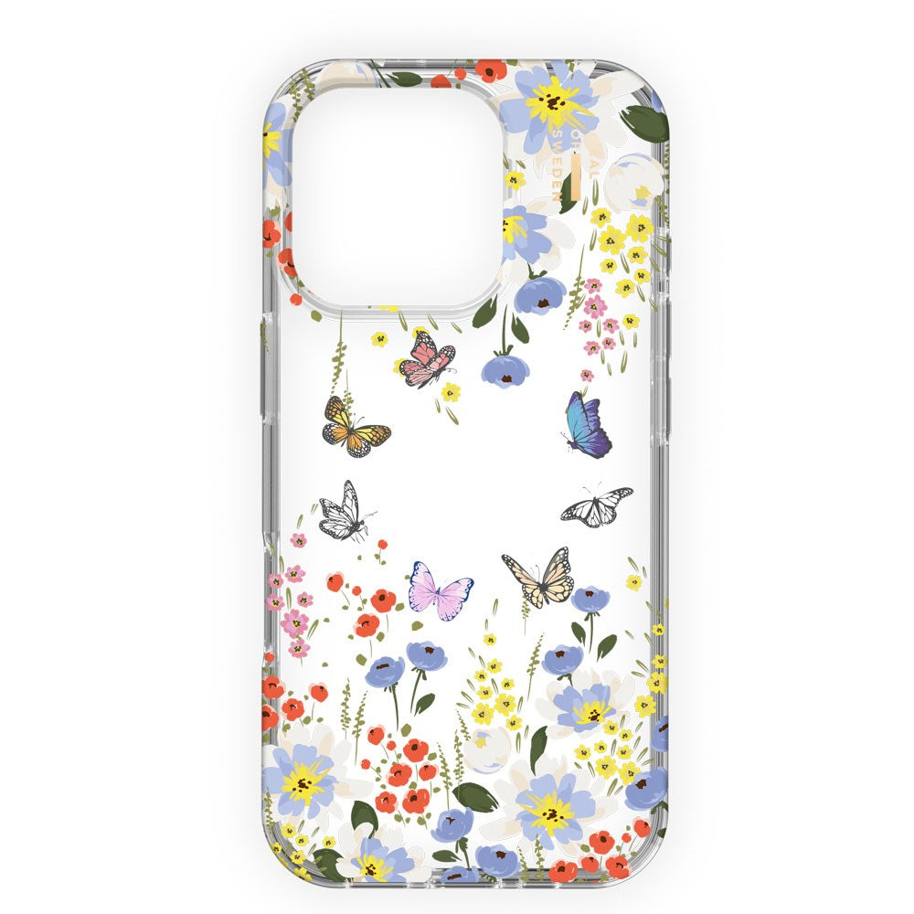 iDeal Of Sweden iPhone 16 Pro Clear Case - Artistic Garden