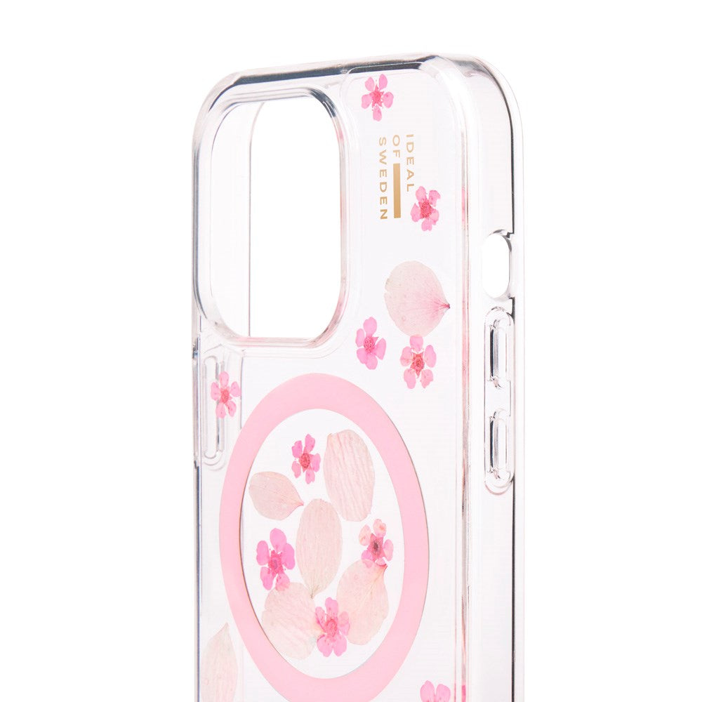 iDeal Of Sweden iPhone 15 Pro Clear Case - MagSafe Compatible - Cherry Blossom
