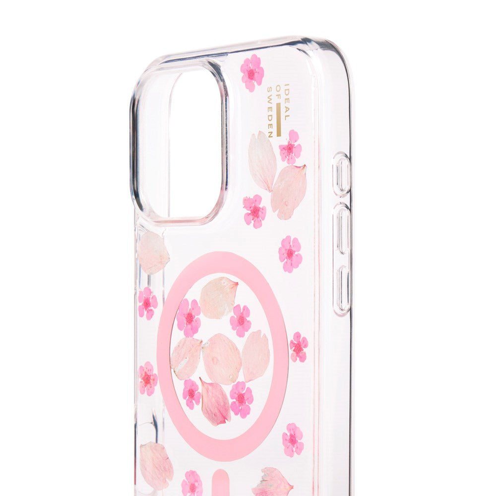iDeal Of Sweden iPhone 16 Pro Clear Case - MagSafe Compatible - Cherry Blossom