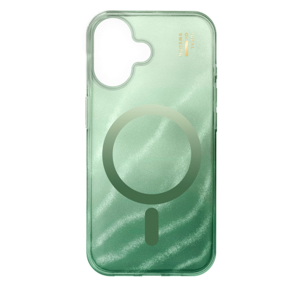 iPhone 17 iDeal Of Sweden Clear Case - MagSafe Compatible - Sage Green