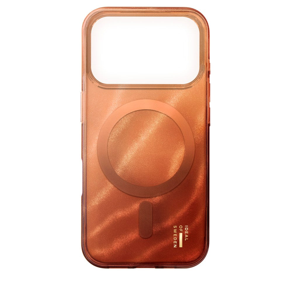 iPhone 17 Pro iDeal Of Sweden Clear Case - MagSafe Compatible - Mocha Mousse