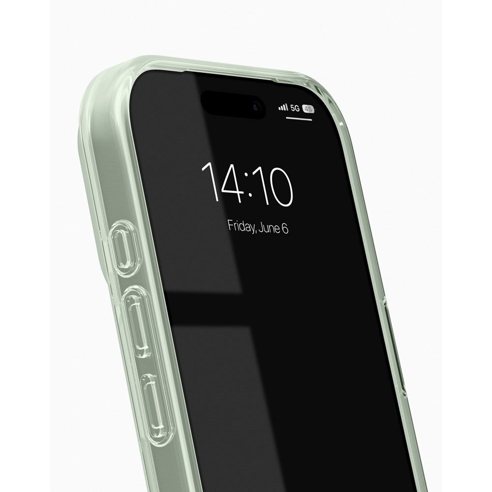 iPhone 17 Pro Max iDeal Of Sweden Clear Case - MagSafe Compatible - Sage Green