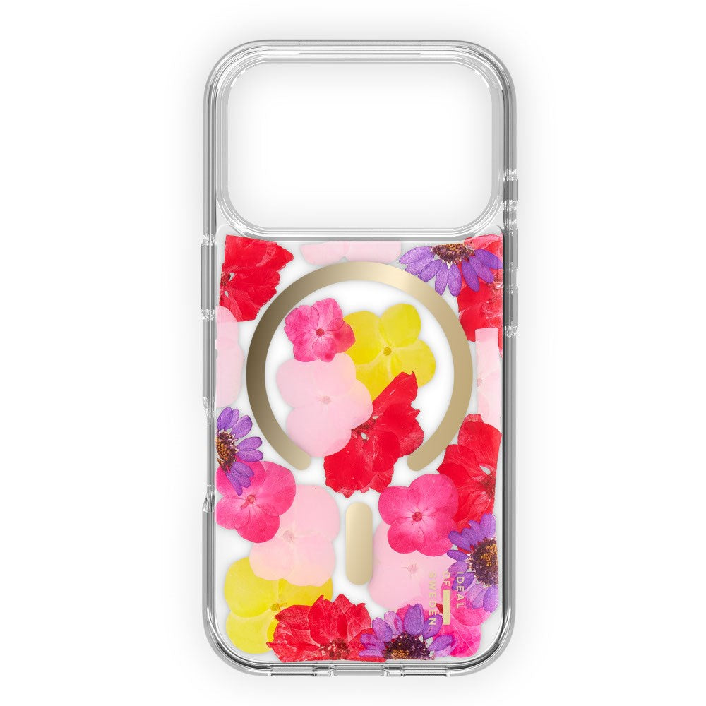 iPhone 17 Pro Max iDeal Of Sweden Clear Case - MagSafe Compatible - Tropical Floral