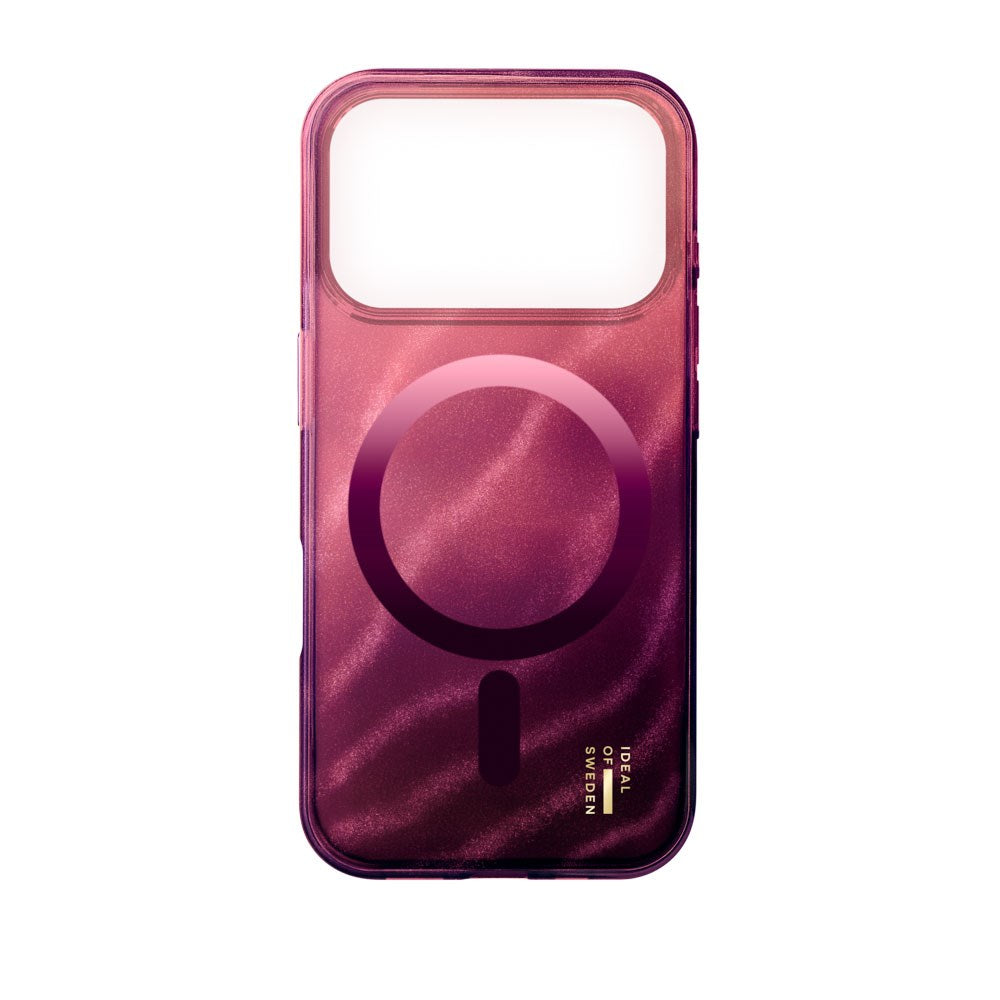 iPhone 18 Pro Max / 17 Pro Max iDeal Of Sweden Clear Case - MagSafe Compatible - Cherry Lacquer