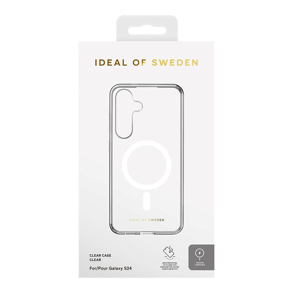 iDeal Of Sweden Samsung Galaxy S24 Clear Case - MagSafe Compatible - Clear