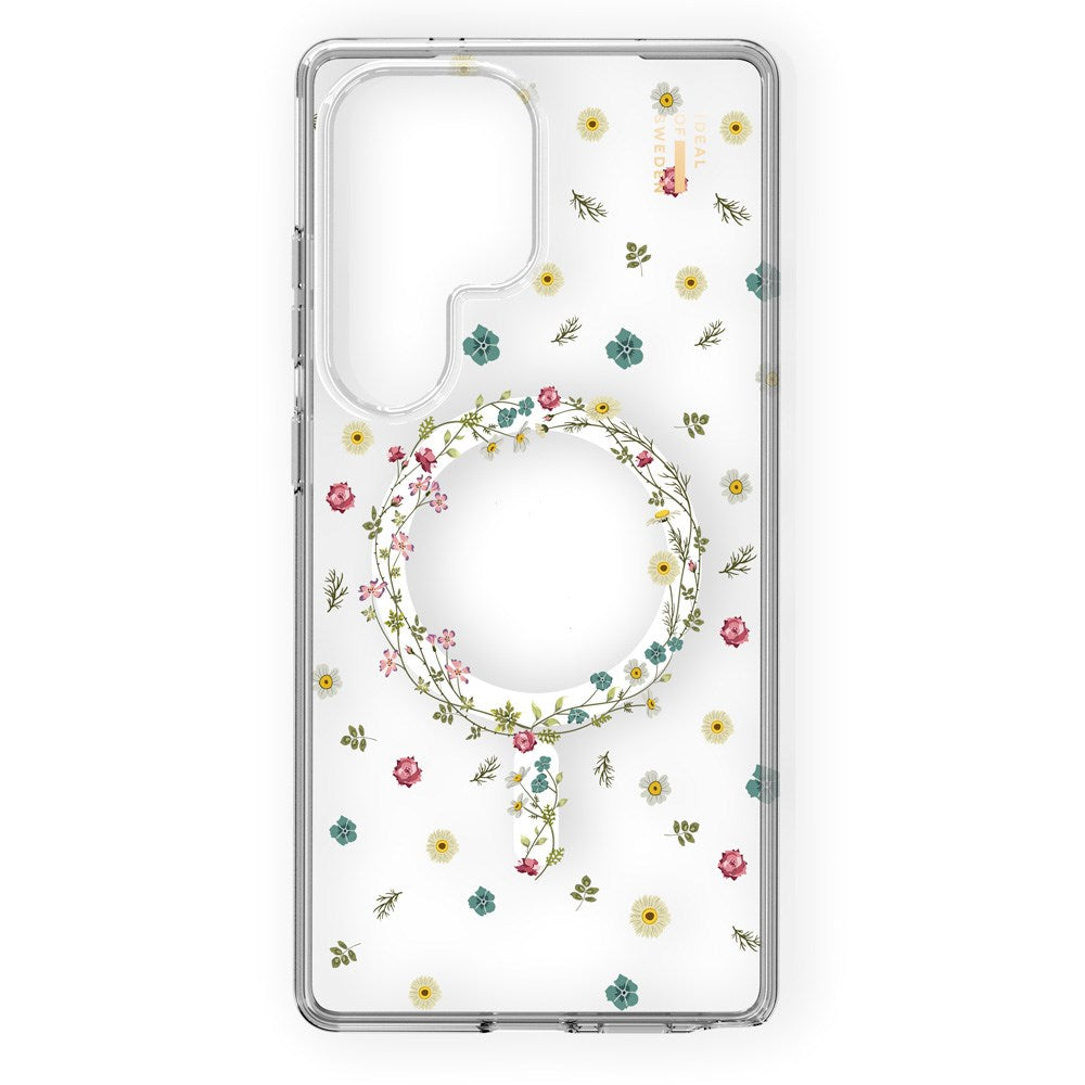 iDeal Of Sweden Clear Case for Samsung Galaxy S25 Ultra - Wireless Charging - Petite Floral