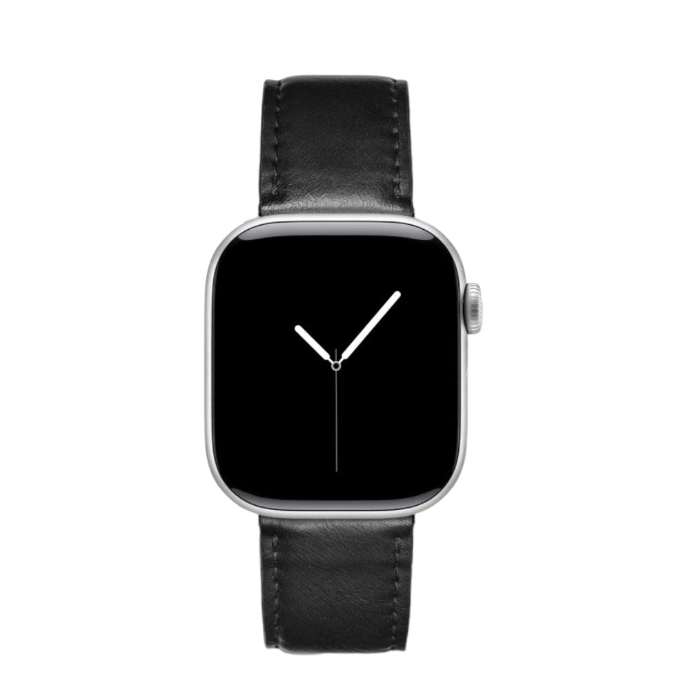 Apple Watch (38/40/SE/41/42mm) iDeal of Sweden Classic Vegan Leather Watch Strap - Iconic Black