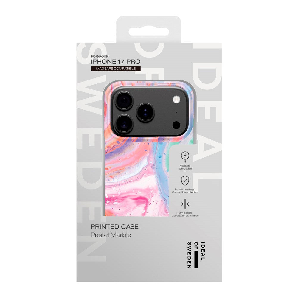 iDeal Of Sweden iPhone 17 Pro Fashion Case - MagSafe Compatible - Pastel Marble