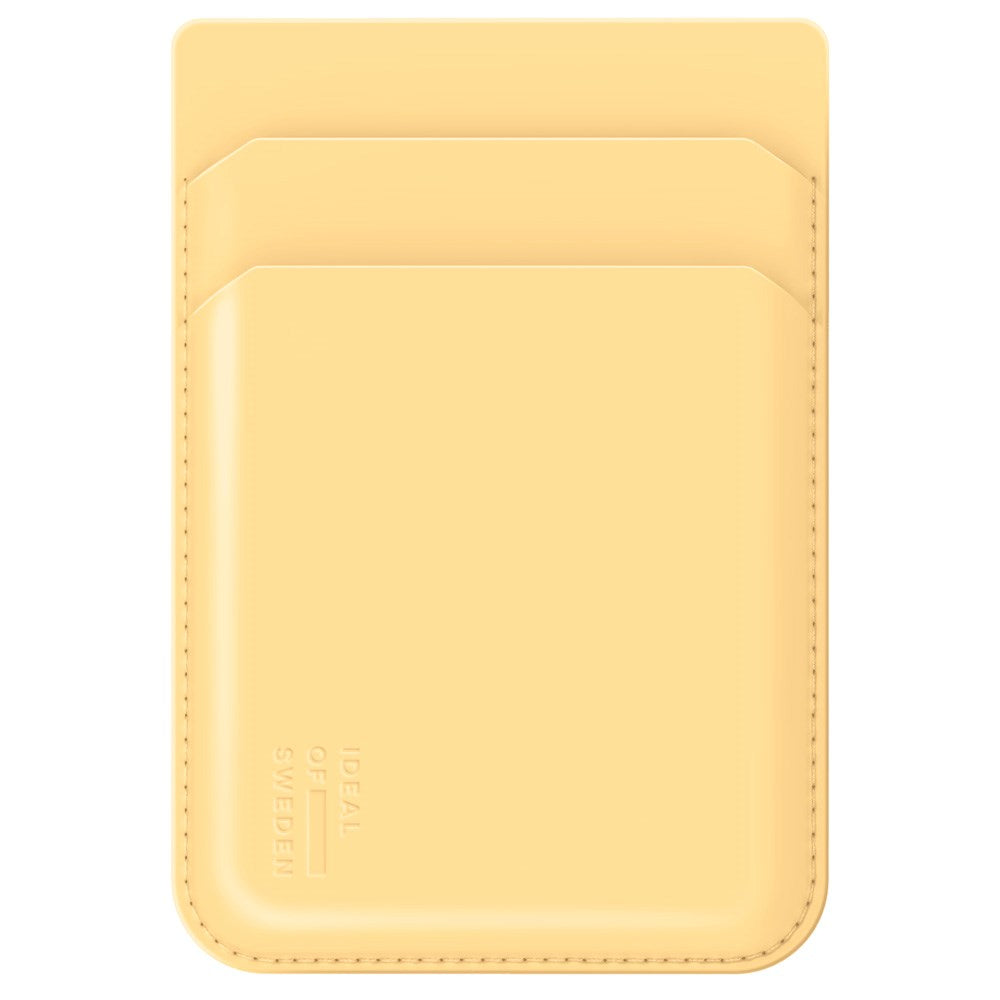 iDeal Of Sweden Magnetic Cardholder - MagSafe Compatible - Soft Lemon