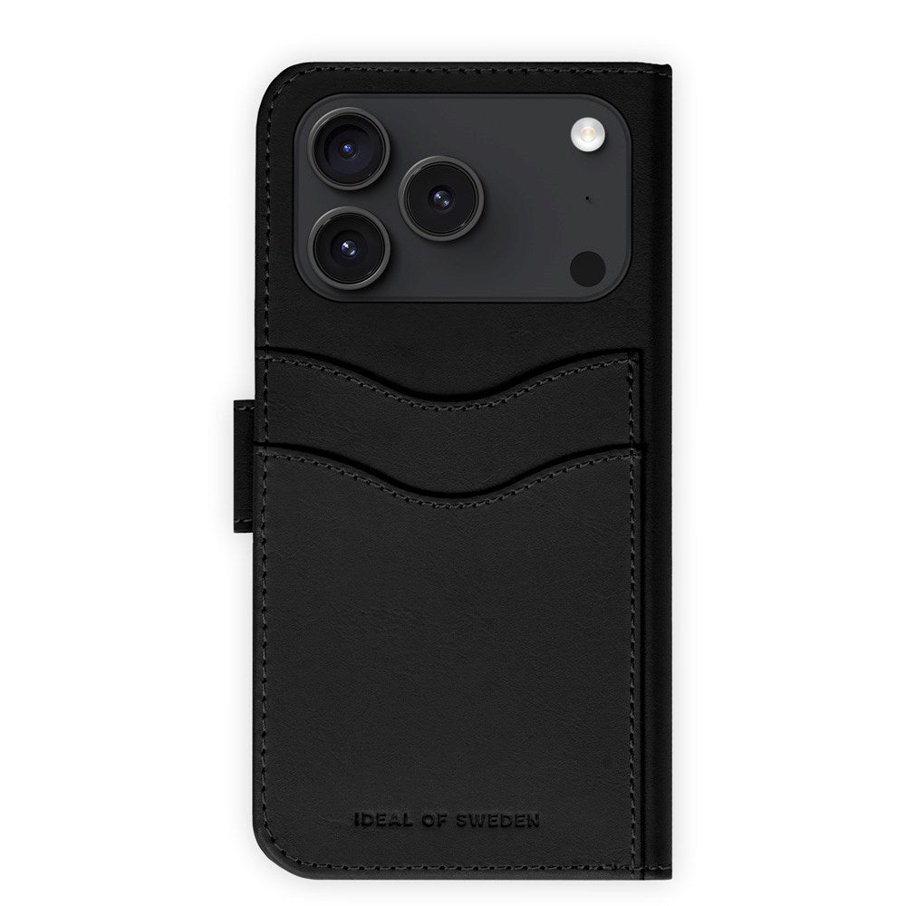 iDeal Of Sweden iPhone 17 Pro Magnet Wallet+ Case - MagSafe Compatible - Black