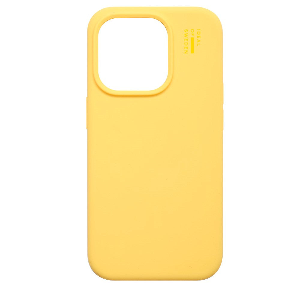 iDeal Of Sweden iPhone 14 Pro Silicone Case - Soft Lemon
